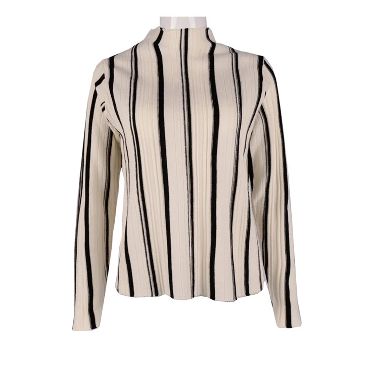 Women's Simple Line Pattern Pullover